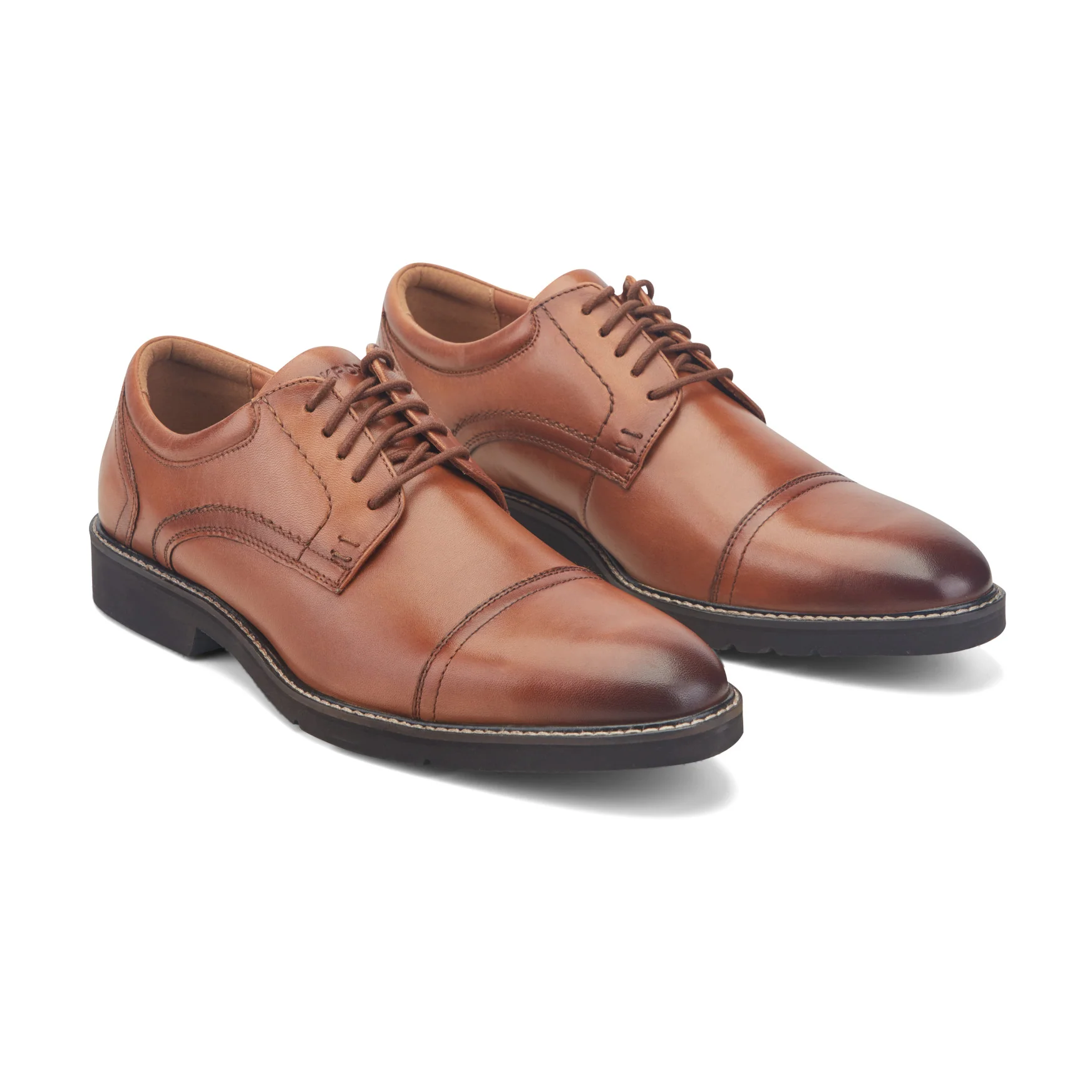 Men's Findlay Dress Lace-up Almond Toe Oxfords - Image 2