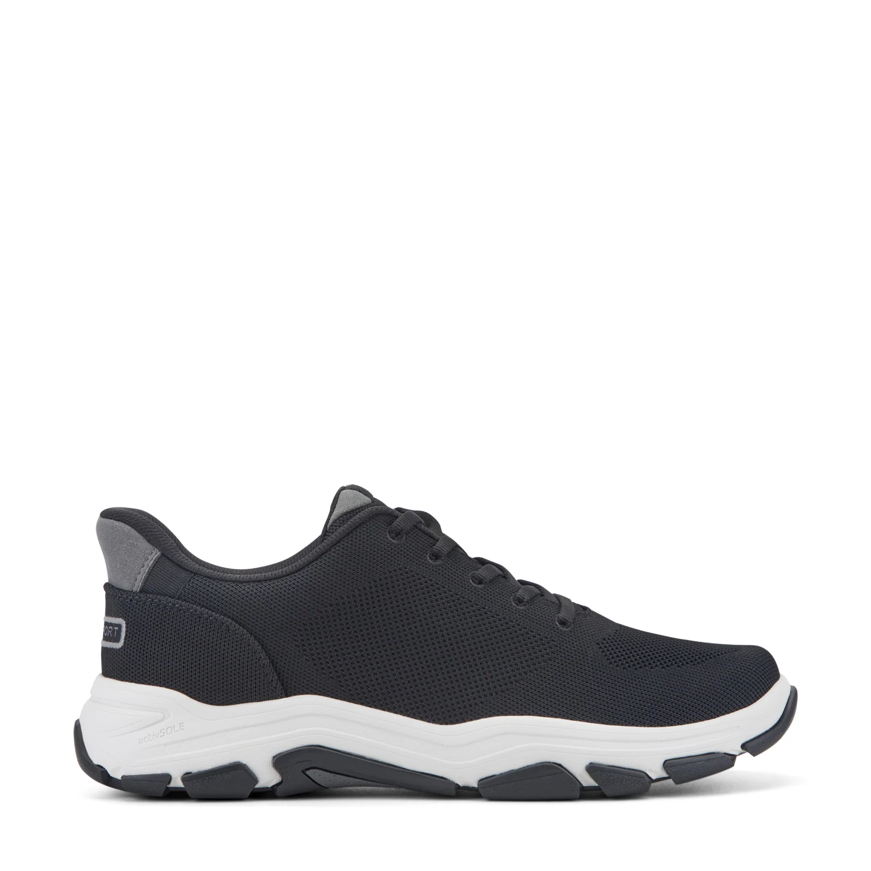 Men's Rafferty Step Activated Lace-up Casual Sneakers